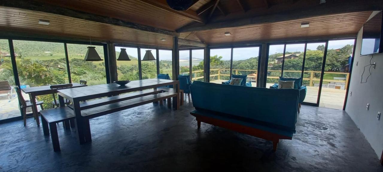 Villa Santorini Praia Do Rosa Com Piscina E Jacuzzi Zewnętrze zdjęcie