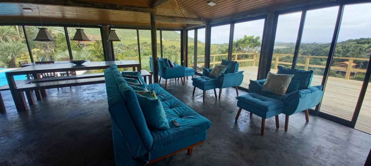Villa Santorini Praia Do Rosa Com Piscina E Jacuzzi Zewnętrze zdjęcie