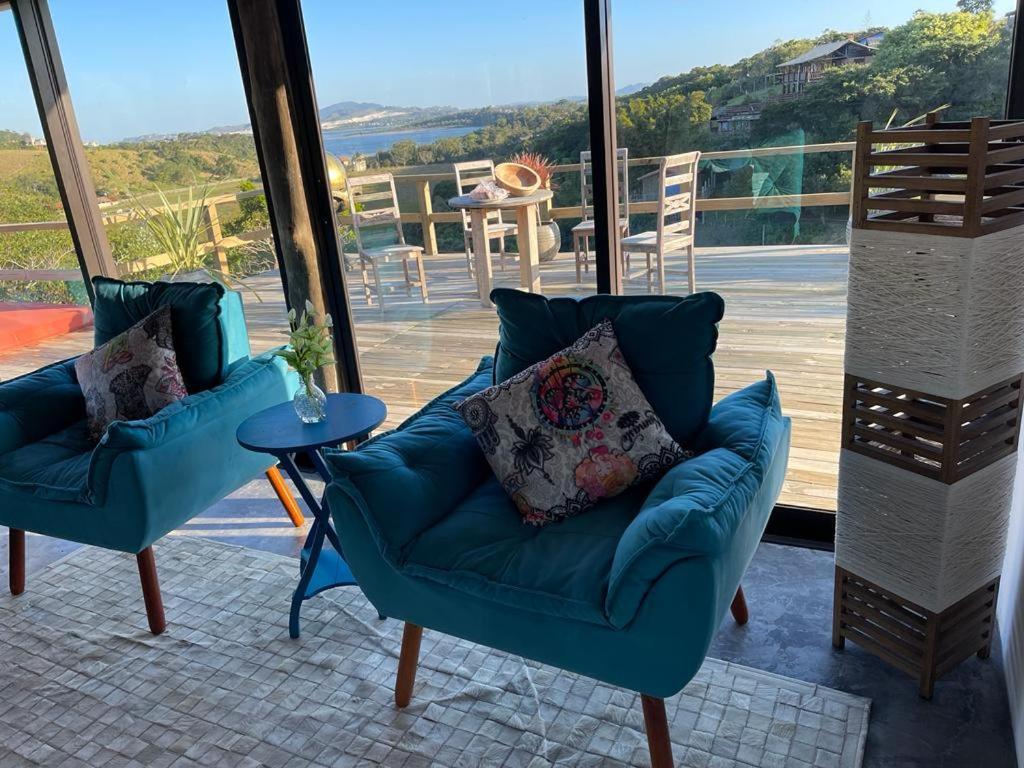 Villa Santorini Praia Do Rosa Com Piscina E Jacuzzi Zewnętrze zdjęcie