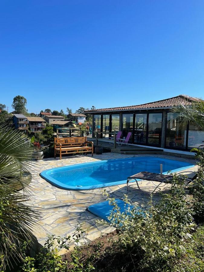 Villa Santorini Praia Do Rosa Com Piscina E Jacuzzi Zewnętrze zdjęcie